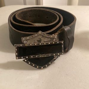 Harley Davidson Black Sz 34 Belt